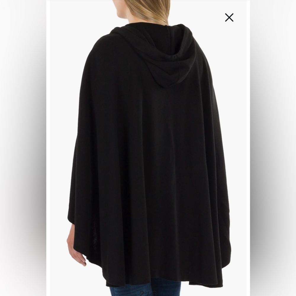 Patricia Nash Women's Hooded and Buttoned Front Cape One Size - Picture 2 of 13